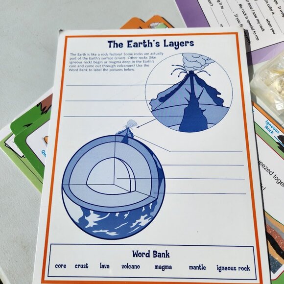 Lakeshore Educational Supplies Rocks and Soil Activity Science Curriculum Classr - Picture 5 of 12